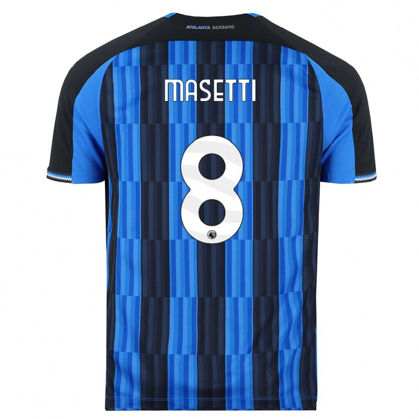 Danxen Mujer Camiseta Francesco Masetti #8 Azul Negro Rojo 1ª Equipación 2026/27 La Camisa