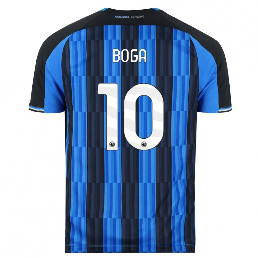 Danxen Mujer Camiseta Jeremie Boga #10 Azul Negro Rojo 1ª Equipación 2026/27 La Camisa