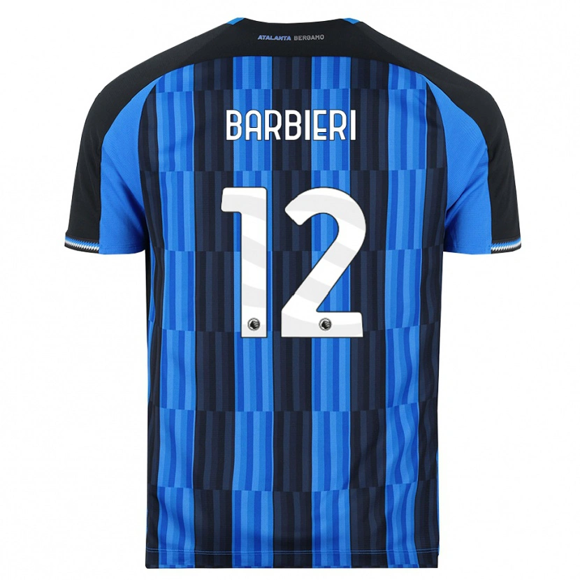 Danxen Mujer Camiseta Alessandro Barbieri #12 Azul Negro Rojo 1ª Equipación 2026/27 La Camisa
