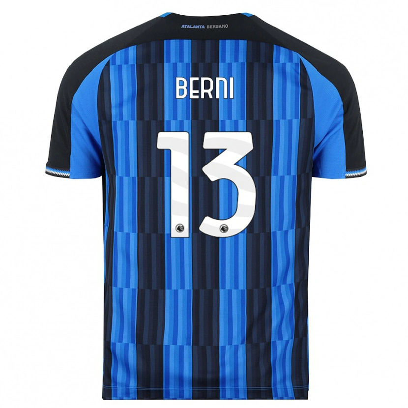 Danxen Mujer Camiseta Matteo Berni #13 Azul Negro Rojo 1ª Equipación 2026/27 La Camisa