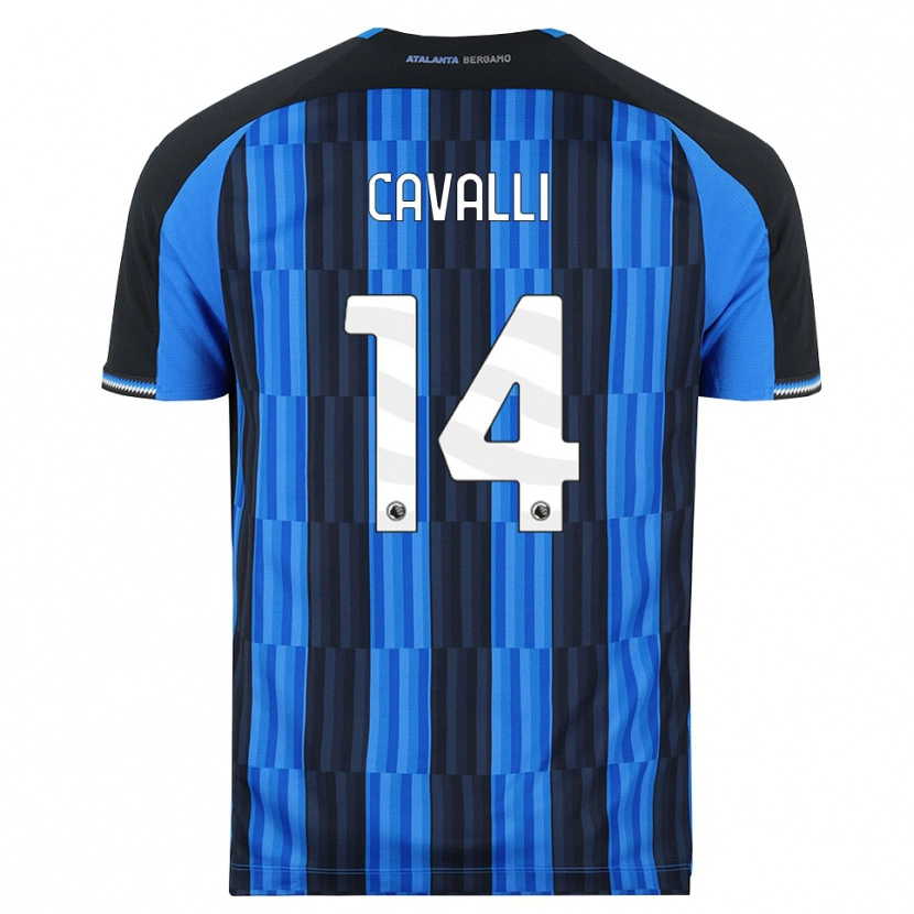 Danxen Mujer Camiseta Tommaso Cavalli #14 Azul Negro Rojo 1ª Equipación 2026/27 La Camisa