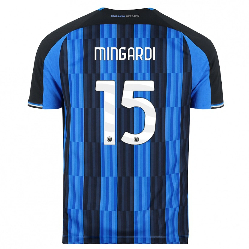 Danxen Mujer Camiseta Davide Mingardi #15 Azul Negro Rojo 1ª Equipación 2026/27 La Camisa