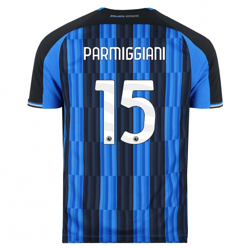 Danxen Mujer Camiseta Pietro Parmiggiani #15 Azul Negro Rojo 1ª Equipación 2026/27 La Camisa