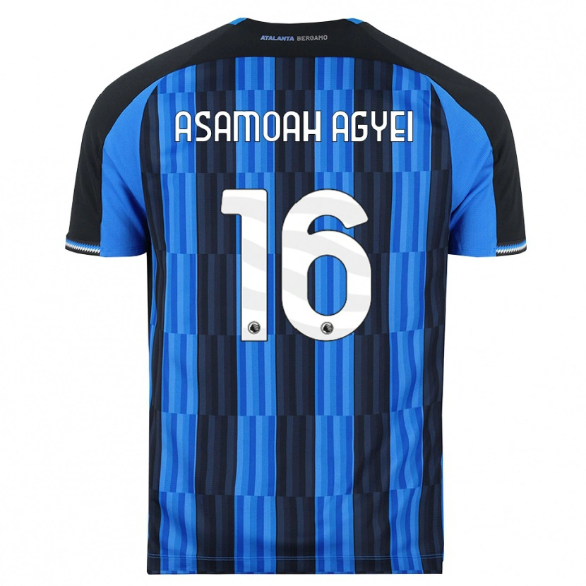 Danxen Mujer Camiseta Yaw Asamoah Agyei #16 Azul Negro Rojo 1ª Equipación 2026/27 La Camisa