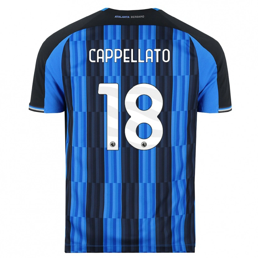 Danxen Mujer Camiseta Nicola Cappellato #18 Azul Negro Rojo 1ª Equipación 2026/27 La Camisa