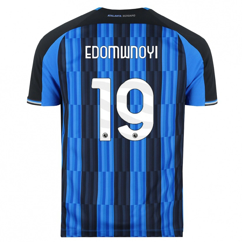 Danxen Mujer Camiseta Blessed Edomwnoyi #19 Azul Negro Rojo 1ª Equipación 2026/27 La Camisa