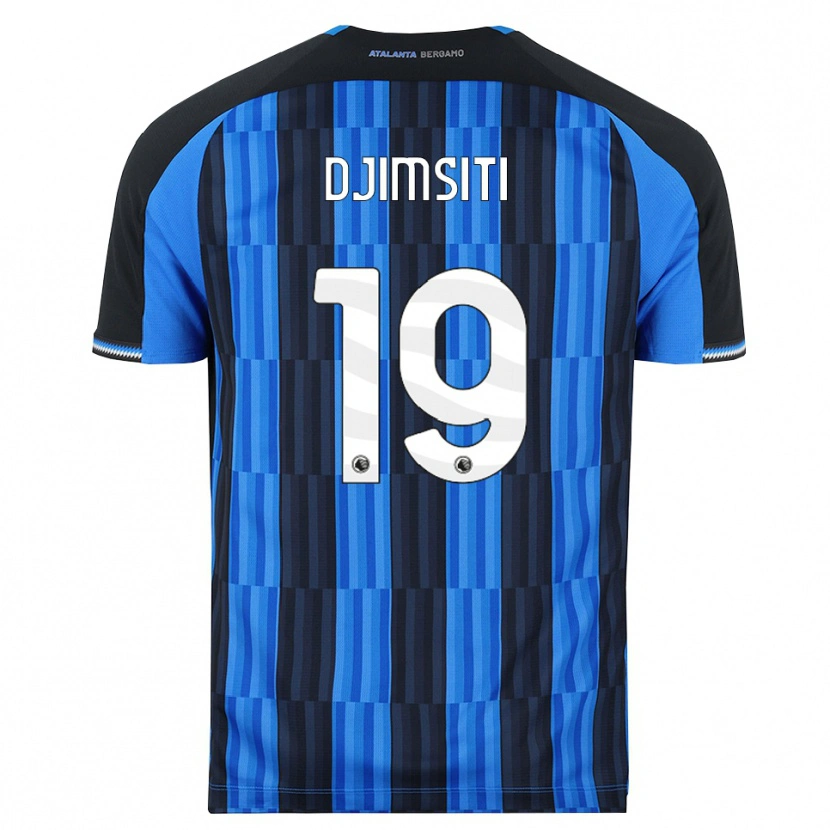 Danxen Mujer Camiseta Berat Djimsiti #19 Azul Negro Rojo 1ª Equipación 2026/27 La Camisa