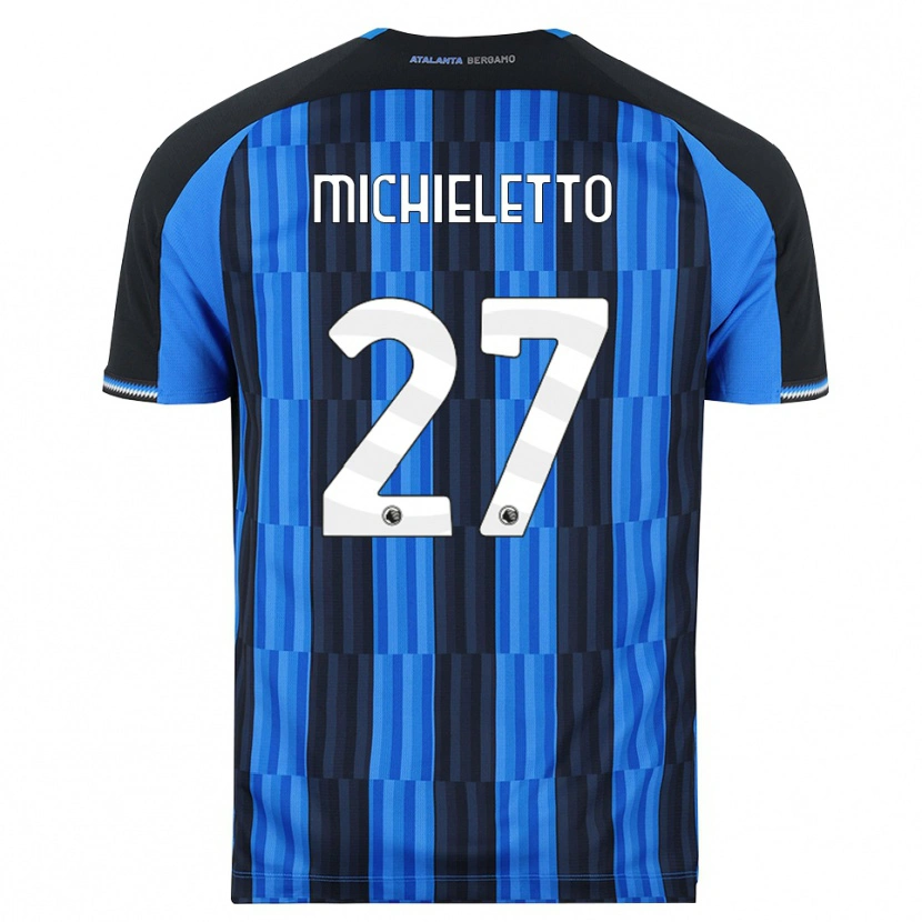 Danxen Mujer Camiseta Andrea Michieletto #27 Azul Negro Rojo 1ª Equipación 2026/27 La Camisa