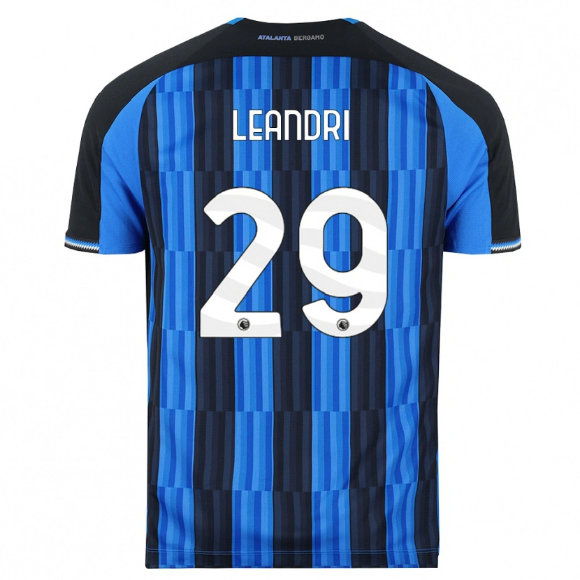 Danxen Mujer Camiseta Marco Leandri #29 Azul Negro Rojo 1ª Equipación 2026/27 La Camisa