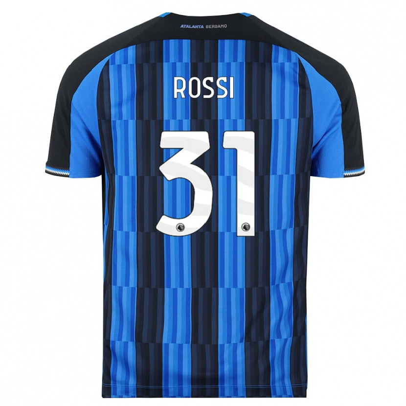 Danxen Mujer Camiseta Francesco Rossi #31 Azul Negro Rojo 1ª Equipación 2026/27 La Camisa