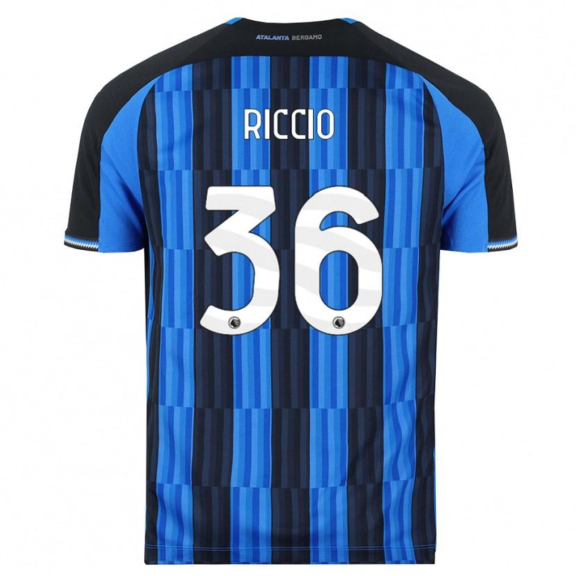 Danxen Mujer Camiseta Lorenzo Riccio #36 Azul Negro Rojo 1ª Equipación 2026/27 La Camisa