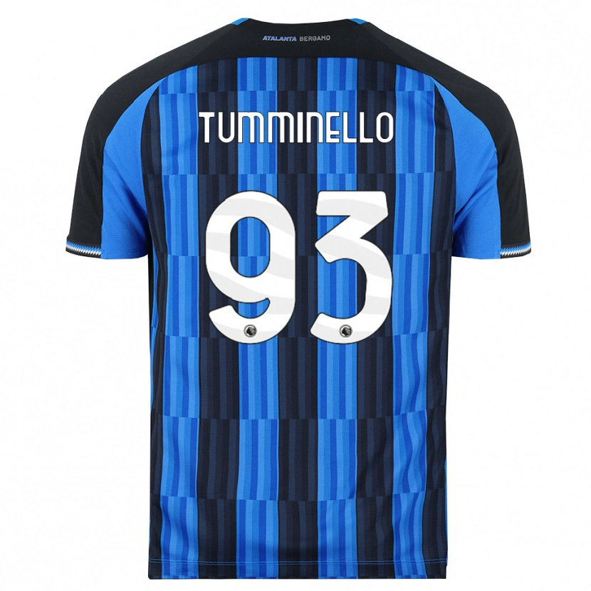 Danxen Mujer Camiseta Marco Tumminello #93 Azul Negro Rojo 1ª Equipación 2026/27 La Camisa