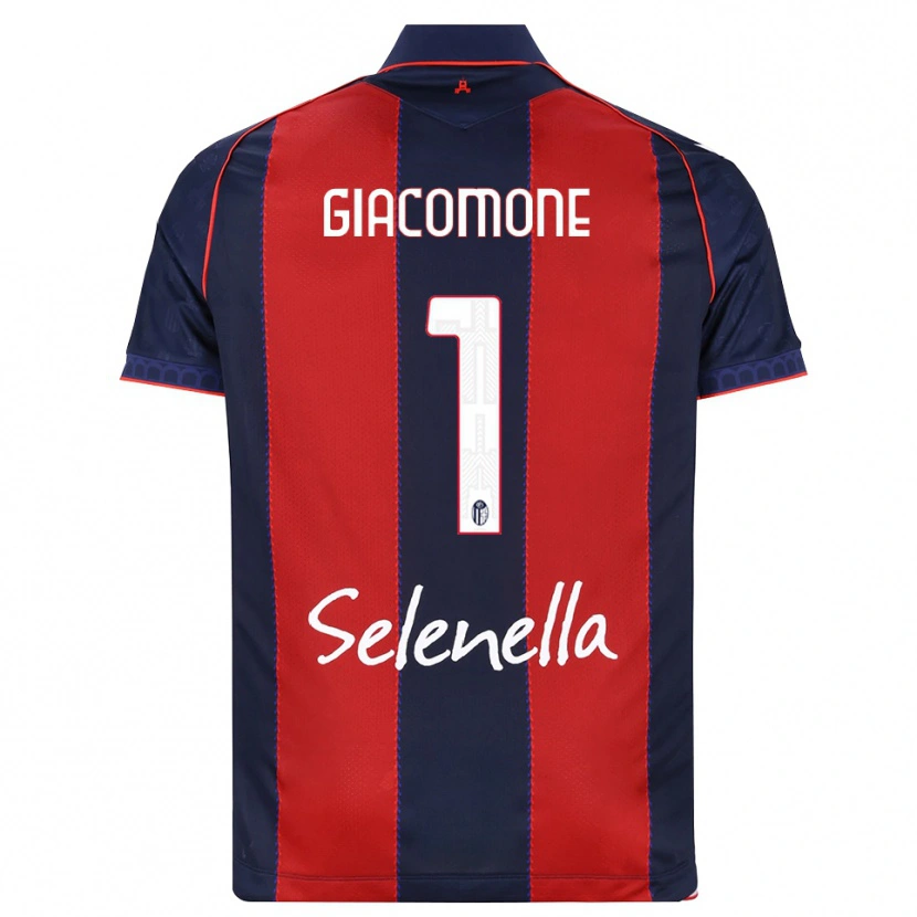 Danxen Mujer Camiseta Giacomo Giacomone #1 Azul Real Rojo Blanco 1ª Equipación 2026/27 La Camisa
