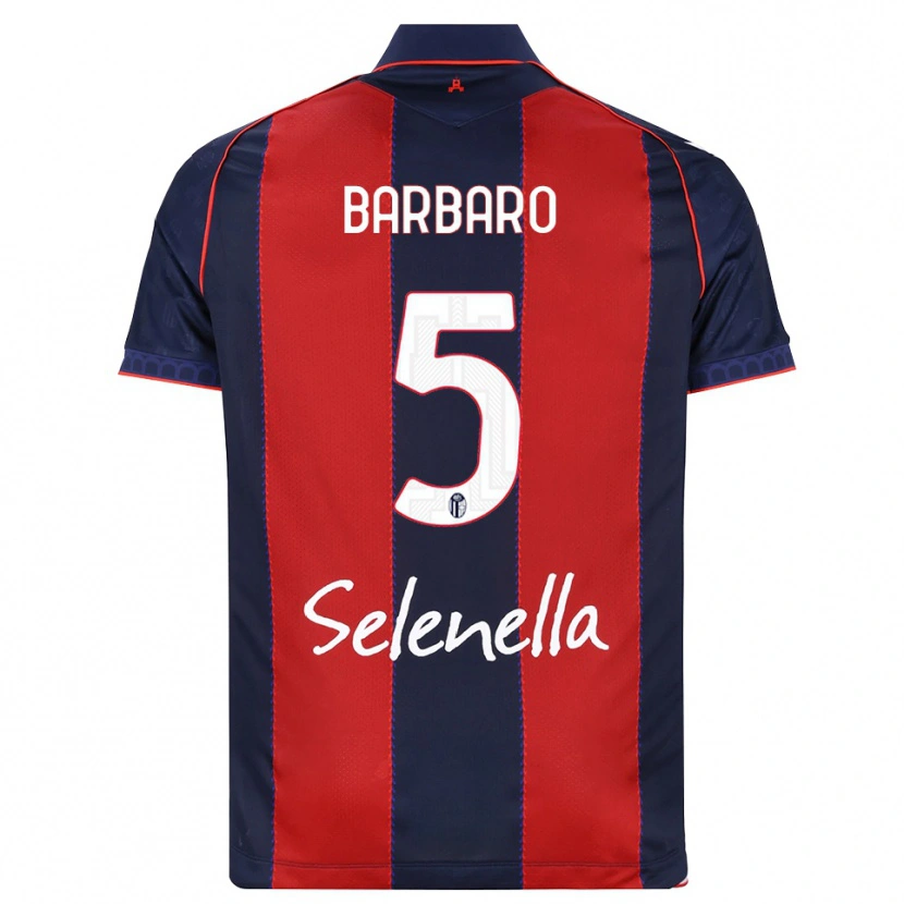 Danxen Mujer Camiseta Elia Barbaro #5 Azul Real Rojo Blanco 1ª Equipación 2026/27 La Camisa