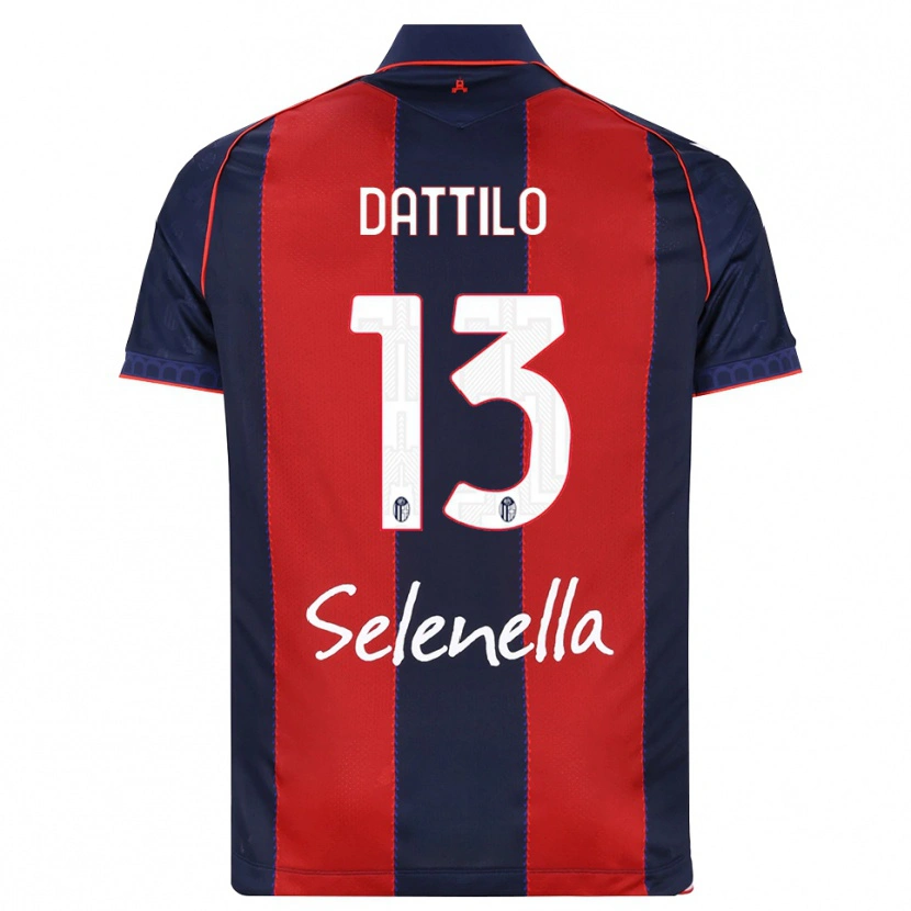 Danxen Mujer Camiseta Gabriel Dattilo #13 Azul Real Rojo Blanco 1ª Equipación 2026/27 La Camisa