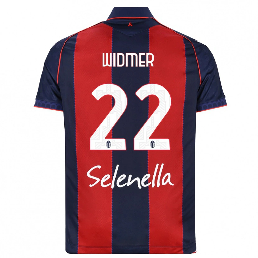 Danxen Mujer Camiseta Renato Widmer D’autilia #22 Azul Real Rojo Blanco 1ª Equipación 2026/27 La Camisa