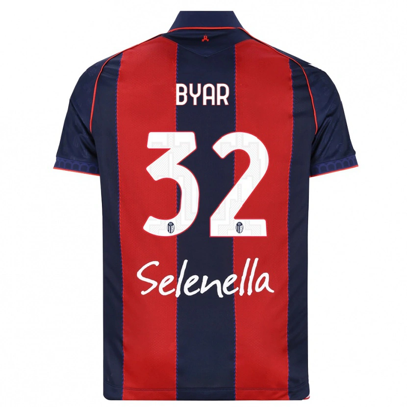 Danxen Mujer Camiseta Naïm Byar #32 Azul Real Rojo Blanco 1ª Equipación 2026/27 La Camisa