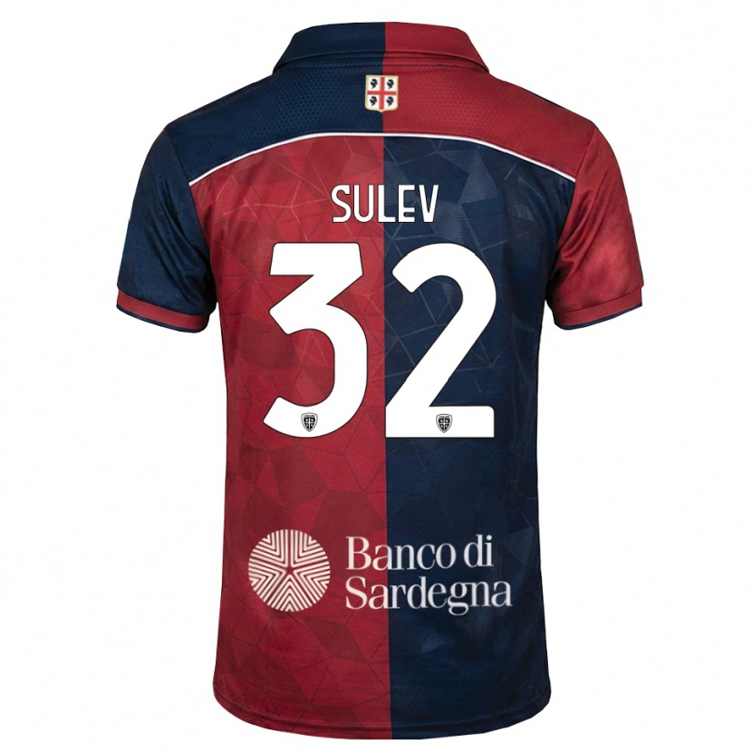 Danxen Mujer Camiseta Ivan Sulev #32 Burdeos Azul Real 1ª Equipación 2026/27 La Camisa
