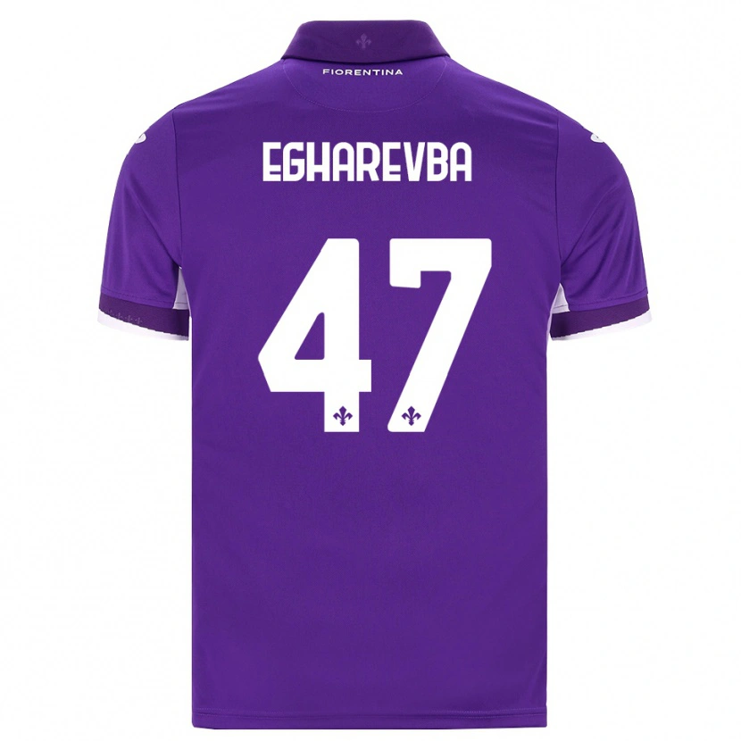 Danxen Mujer Camiseta Fortune Egharevba #47 Morado Blanco Rosa 1ª Equipación 2026/27 La Camisa