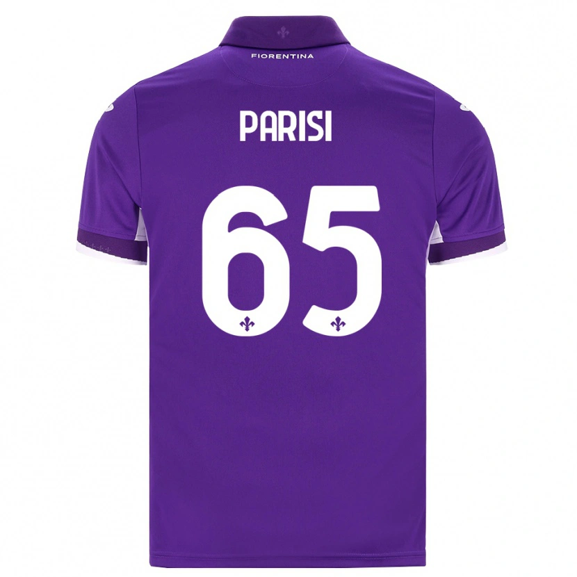 Danxen Mujer Camiseta Fabiano Parisi #65 Morado Blanco Rosa 1ª Equipación 2026/27 La Camisa