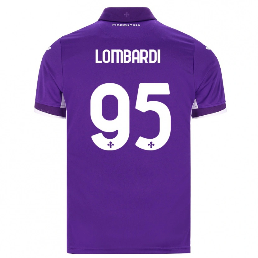 Danxen Mujer Camiseta Emma Lombardi #95 Morado Blanco Rosa 1ª Equipación 2026/27 La Camisa