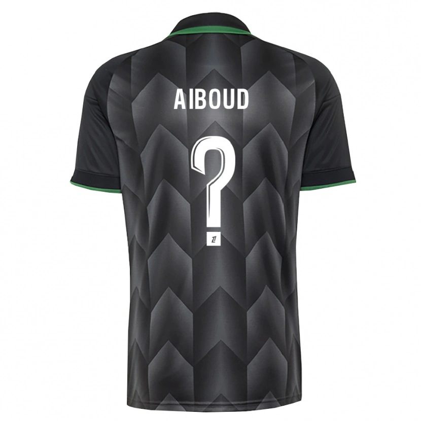 Danxen Mujer Camiseta Rayan Aiboud #0 Verde Blanco Negro 2ª Equipación 2026/27 La Camisa
