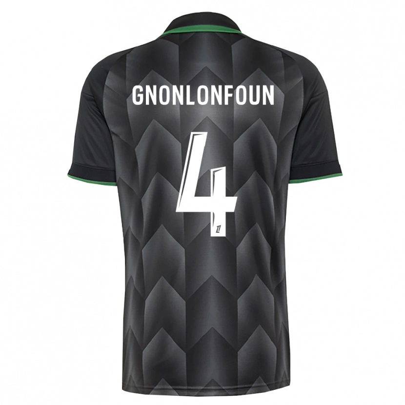 Danxen Mujer Camiseta Madi Gnonlonfoun #4 Verde Blanco Negro 2ª Equipación 2026/27 La Camisa