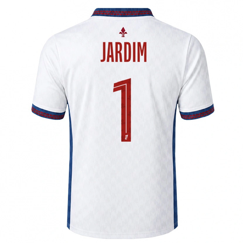 Danxen Mujer Camiseta Leo Jardim #1 Rojo Blanco Azul 2ª Equipación 2026/27 La Camisa