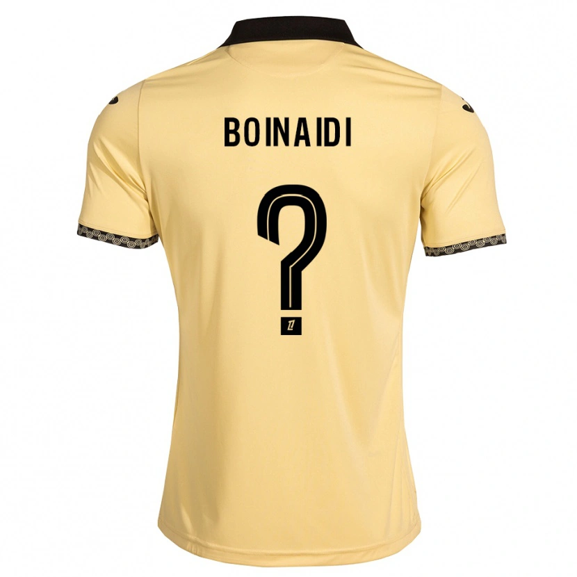 Danxen Mujer Camiseta Samirdine Boinaidi #0 Blanco Navajo Negro 2ª Equipación 2026/27 La Camisa