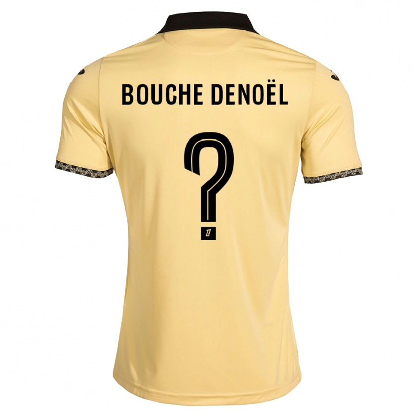 Danxen Mujer Camiseta Max Bouche Denoël #0 Blanco Navajo Negro 2ª Equipación 2026/27 La Camisa