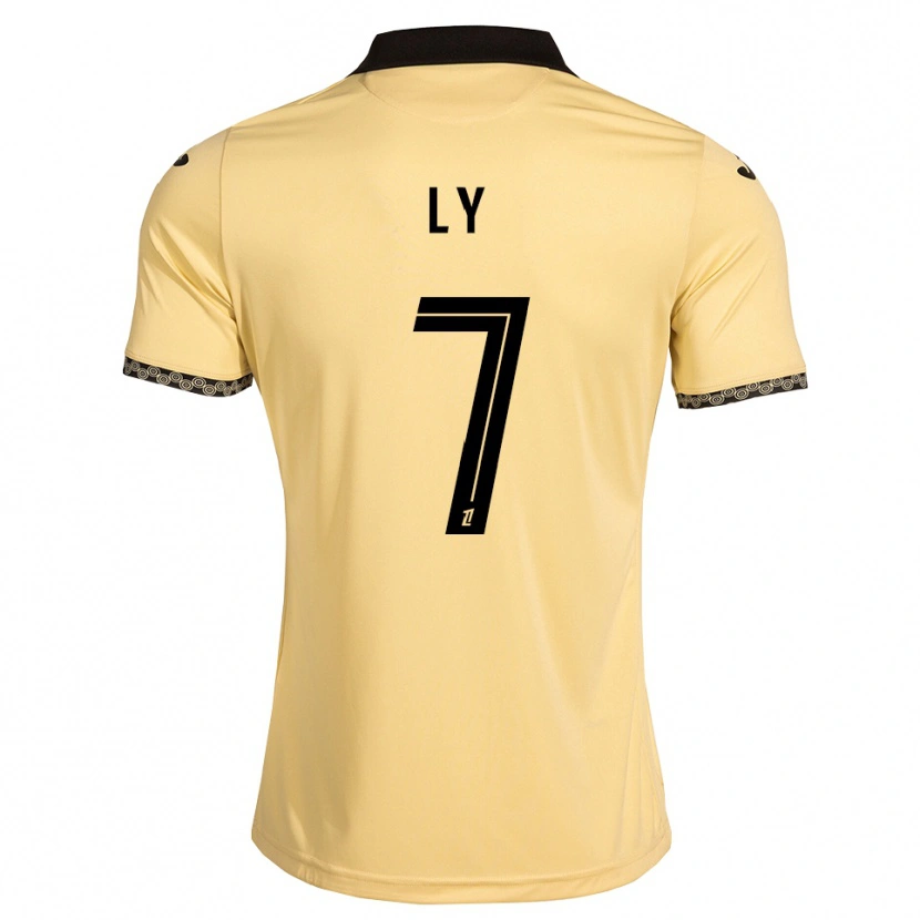 Danxen Mujer Camiseta Mactar Ly #7 Blanco Navajo Negro 2ª Equipación 2026/27 La Camisa