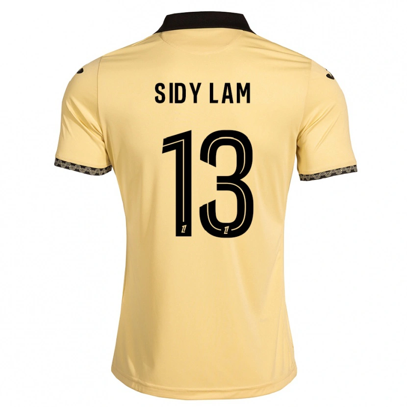 Danxen Mujer Camiseta Tapsirou Sidy Lam #13 Blanco Navajo Negro 2ª Equipación 2026/27 La Camisa