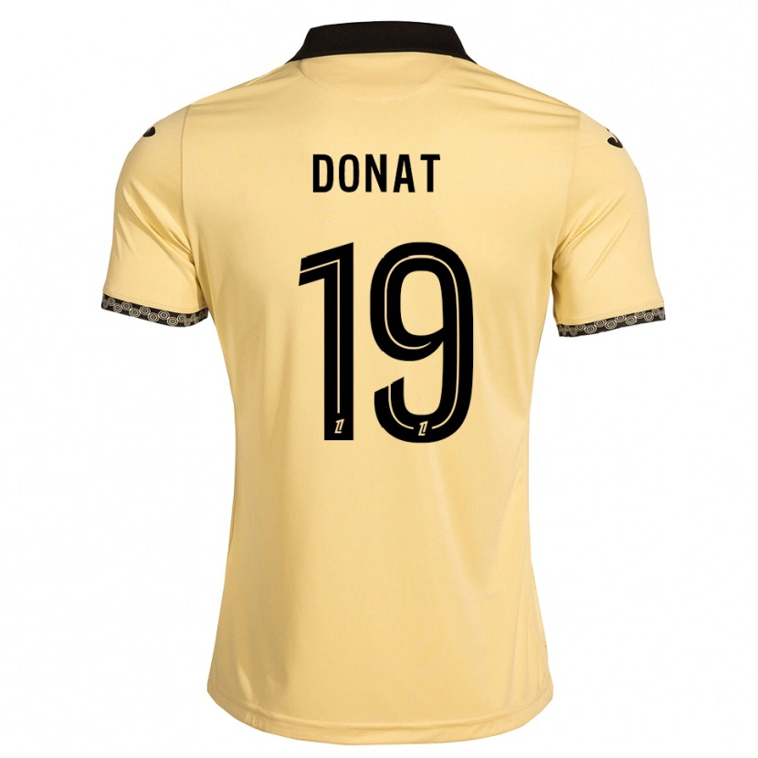 Danxen Mujer Camiseta Noa Donat #19 Blanco Navajo Negro 2ª Equipación 2026/27 La Camisa