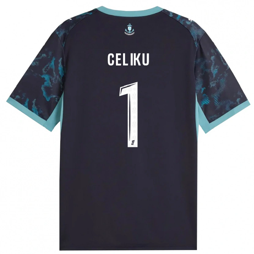 Danxen Mujer Camiseta Bleron Celiku #1 Turquesa Pálido Blanco Negro 2ª Equipación 2026/27 La Camisa
