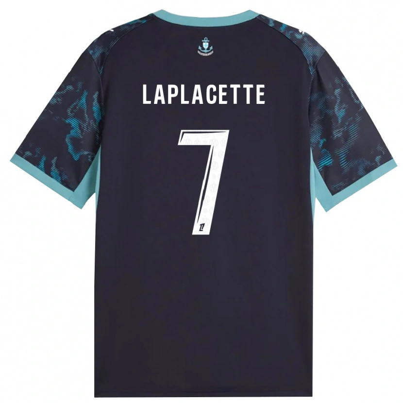 Danxen Mujer Camiseta Tess Laplacette #7 Turquesa Pálido Blanco Negro 2ª Equipación 2026/27 La Camisa