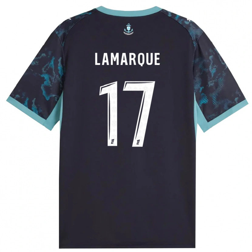 Danxen Mujer Camiseta Alais Lamarque #17 Turquesa Pálido Blanco Negro 2ª Equipación 2026/27 La Camisa