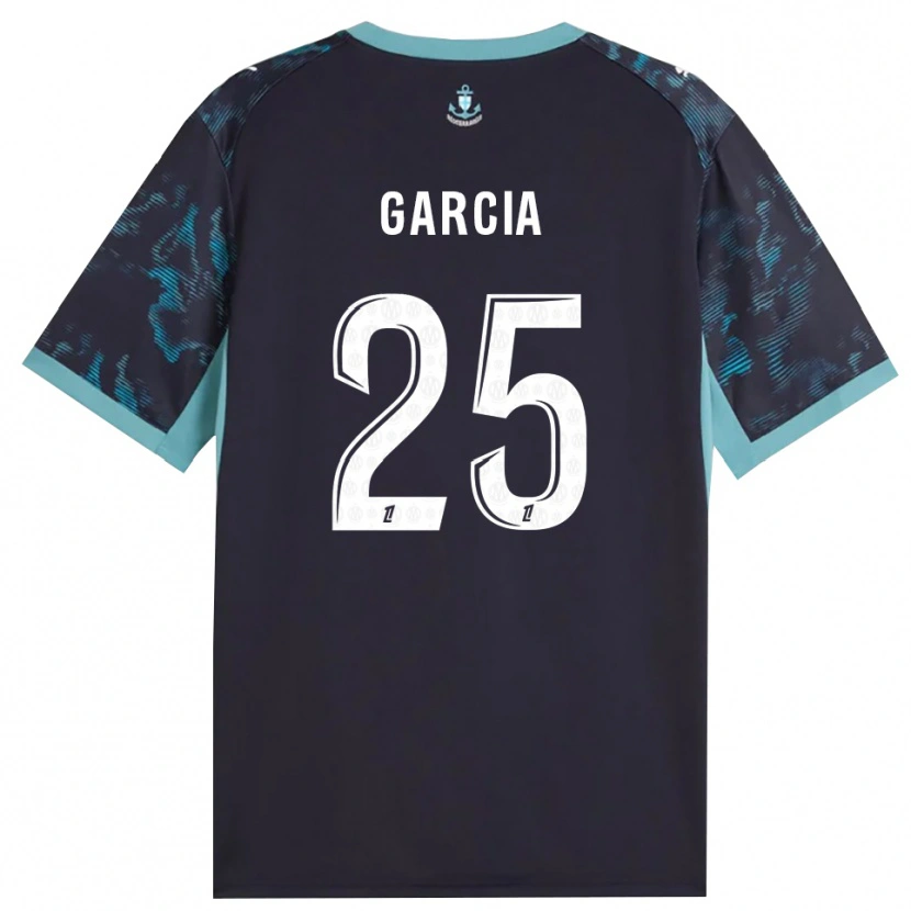 Danxen Mujer Camiseta Ulisses Garcia #25 Turquesa Pálido Blanco Negro 2ª Equipación 2026/27 La Camisa