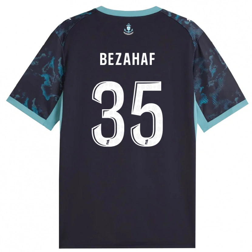 Danxen Mujer Camiseta Kelyann Bezahaf #35 Turquesa Pálido Blanco Negro 2ª Equipación 2026/27 La Camisa