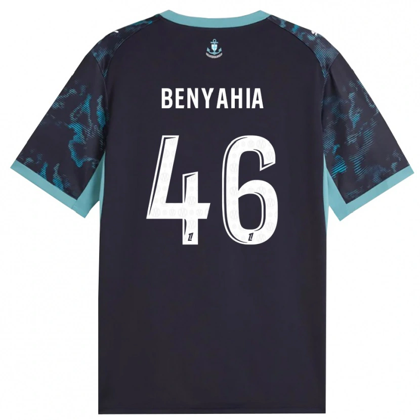 Danxen Mujer Camiseta Aylan Benyahia-Tani #46 Turquesa Pálido Blanco Negro 2ª Equipación 2026/27 La Camisa