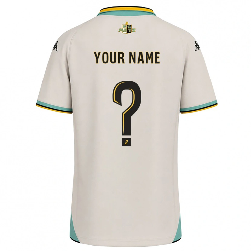 Danxen Mujer Camiseta Su Nombre #0 Blanco Floral Negro 2ª Equipación 2026/27 La Camisa