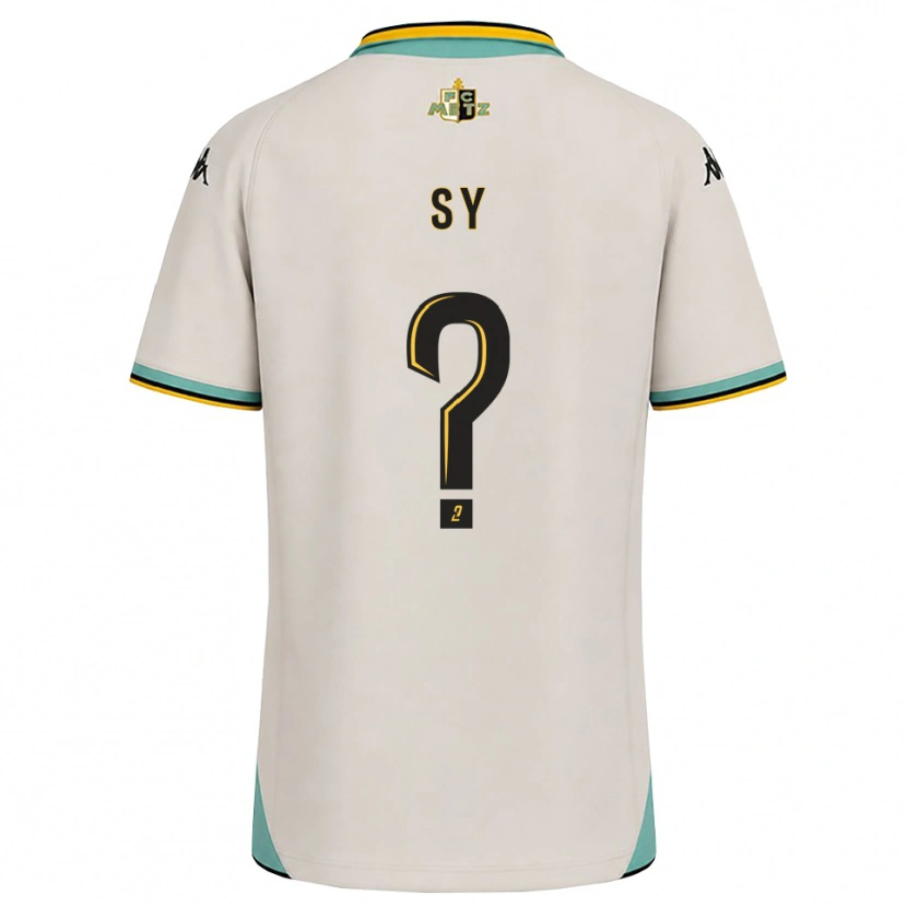 Danxen Mujer Camiseta Alassane Sy #0 Blanco Floral Negro 2ª Equipación 2026/27 La Camisa