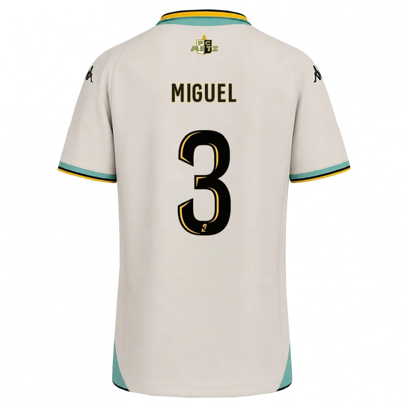 Danxen Mujer Camiseta Florian Miguel #3 Blanco Floral Negro 2ª Equipación 2026/27 La Camisa