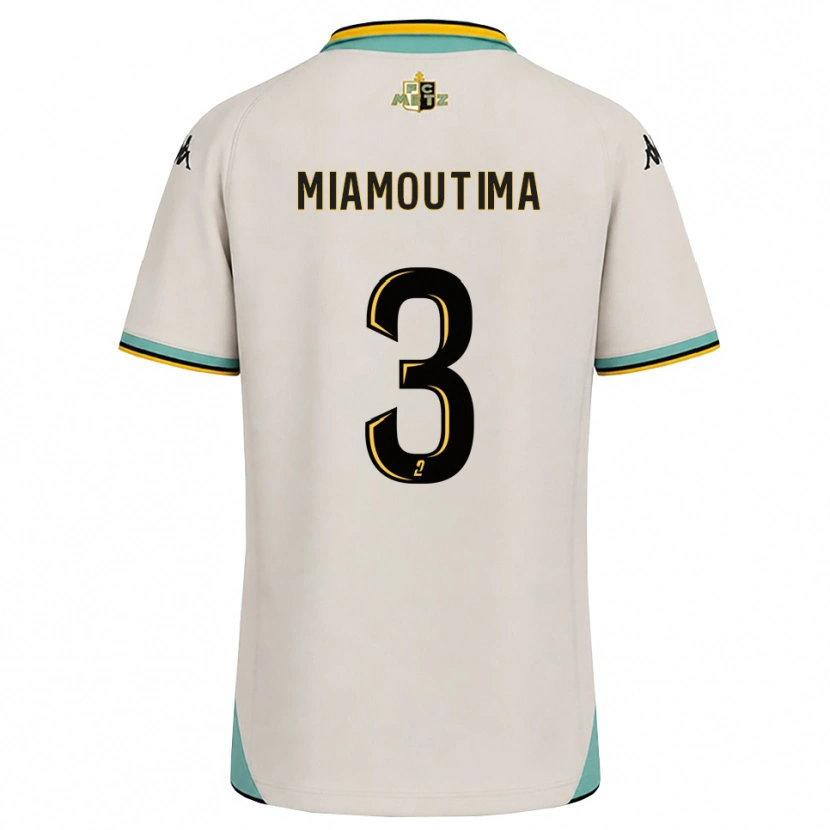 Danxen Mujer Camiseta Harly-James Miamoutima #3 Blanco Floral Negro 2ª Equipación 2026/27 La Camisa