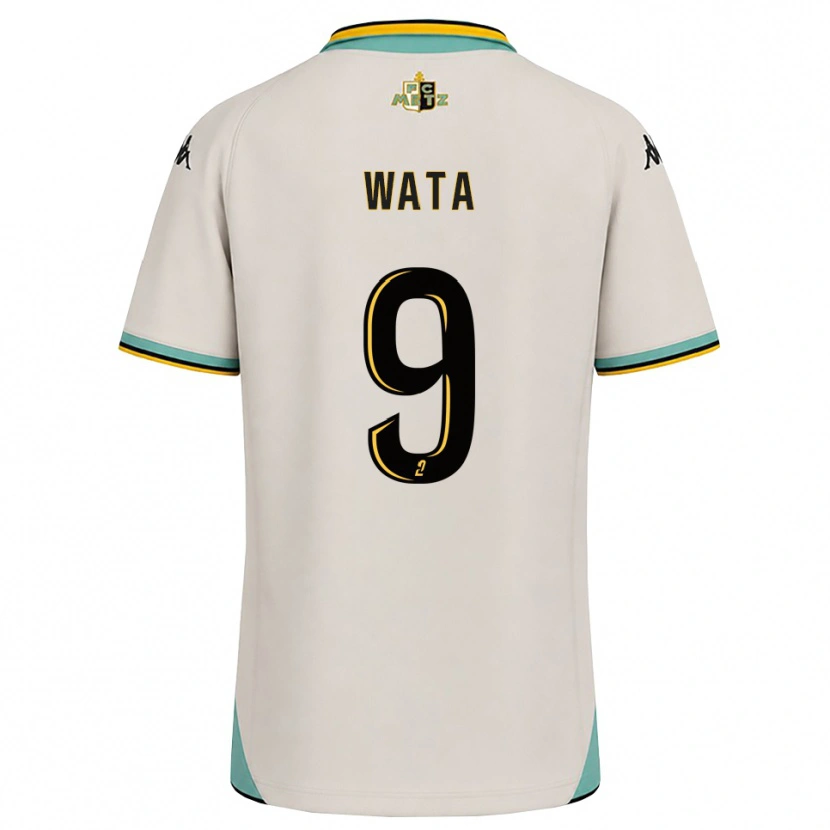 Danxen Mujer Camiseta Xavier Wata #9 Blanco Floral Negro 2ª Equipación 2026/27 La Camisa