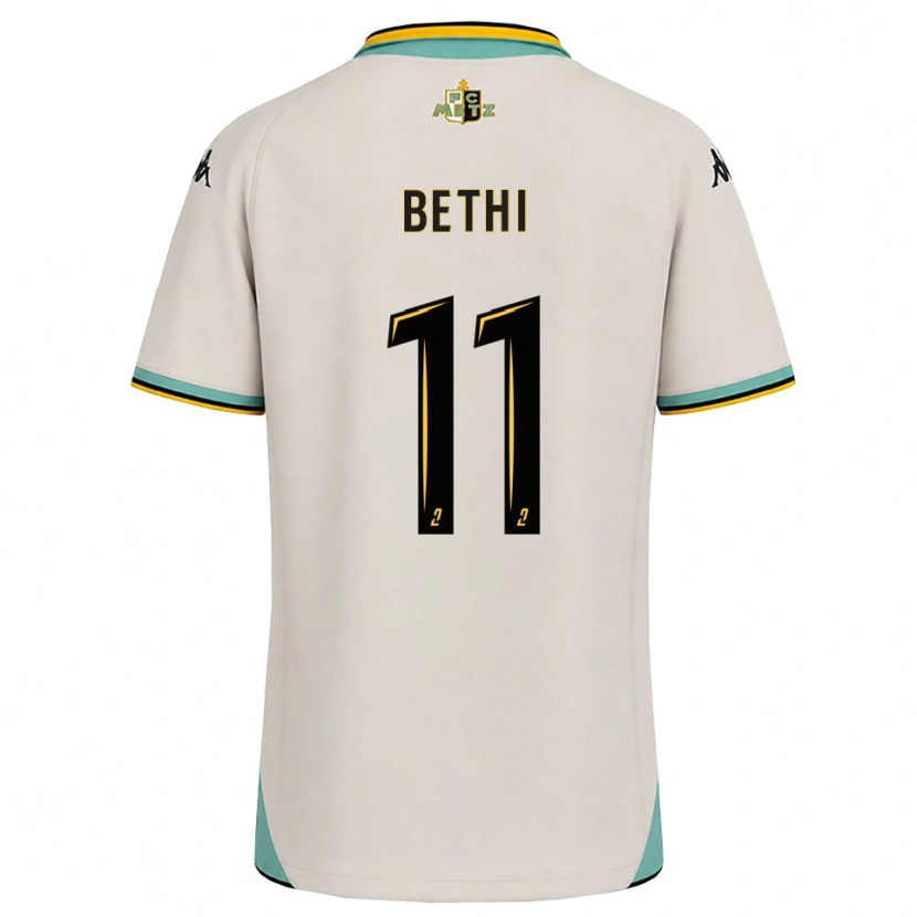 Danxen Mujer Camiseta Mélissa Bethi #11 Blanco Floral Negro 2ª Equipación 2026/27 La Camisa