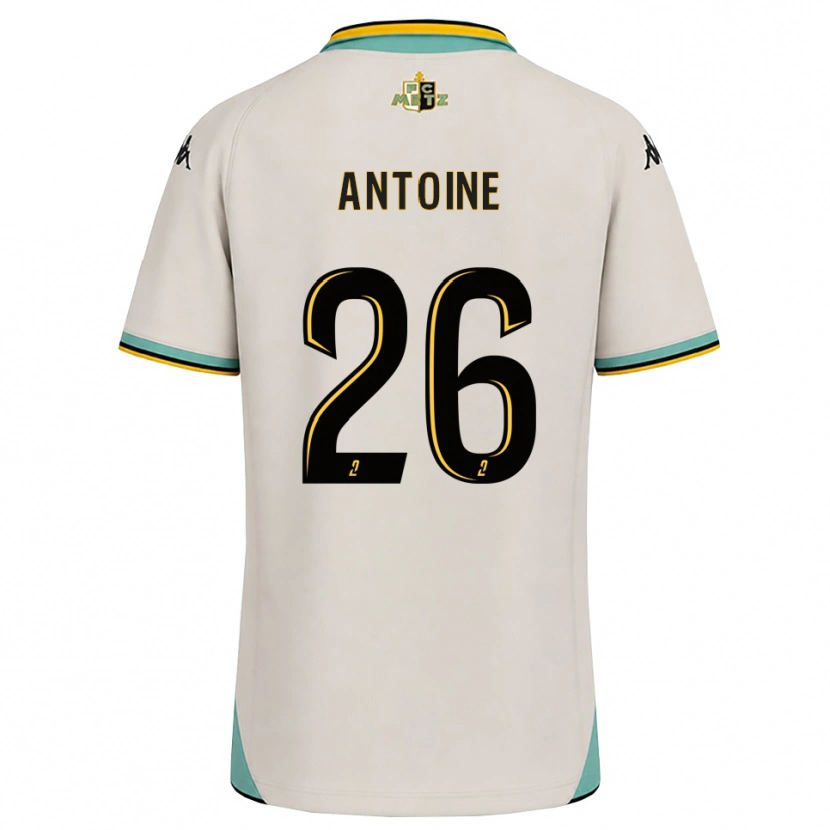 Danxen Mujer Camiseta Maud Antoine #26 Blanco Floral Negro 2ª Equipación 2026/27 La Camisa