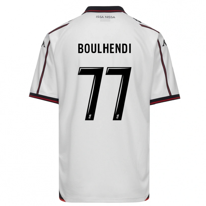 Danxen Mujer Camiseta Teddy Boulhendi #77 Negro Blanco 2ª Equipación 2026/27 La Camisa