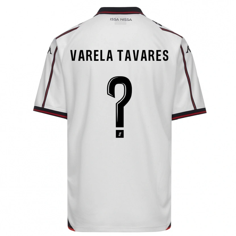 Danxen Mujer Camiseta Tainy Varela Tavares #0 Negro Blanco 2ª Equipación 2026/27 La Camisa