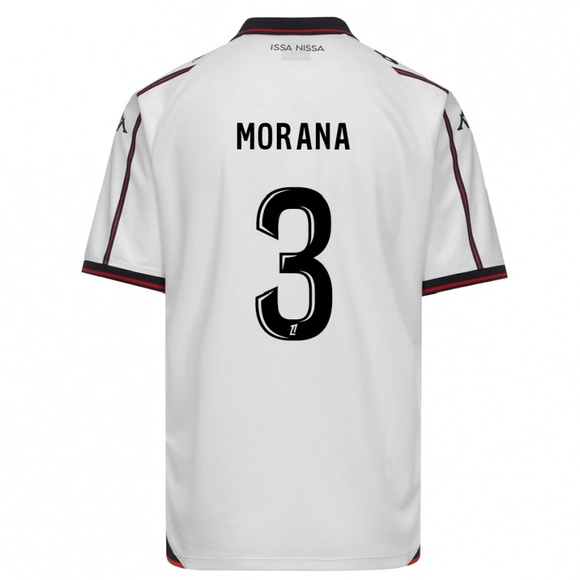Danxen Mujer Camiseta Djelan Morana #3 Negro Blanco 2ª Equipación 2026/27 La Camisa