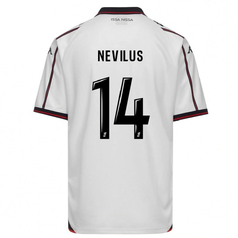 Danxen Mujer Camiseta Anthonyo Nevilus #14 Negro Blanco 2ª Equipación 2026/27 La Camisa